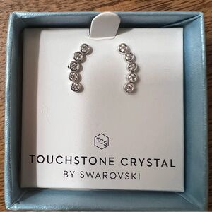 Swarovski Urban Climber Earrings TOUCHSTONE CRYSTAL